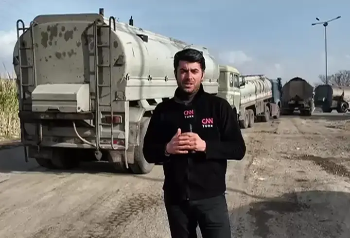 CNN TÜRK Suriye'de petrol sahalarını görüntüledi: İşgal bitti, üretim başladı