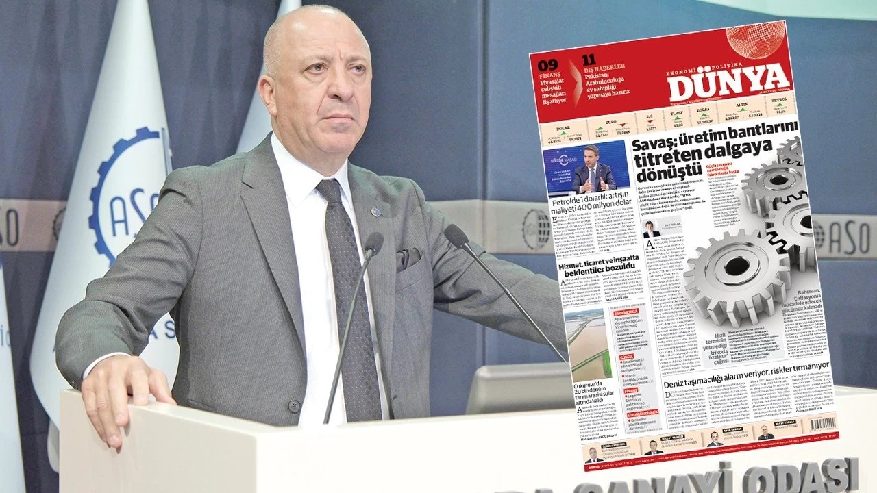 ASO Başkanı Seyit Ardıç: Güçlü savunma sınırda değil, fabrikalarda başlar