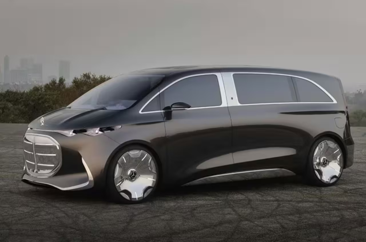 Mercedes elektrikli minivanı ile geliyor!
