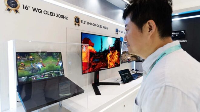 Samsung Display, dizüstü bilgisayarlar için dünyanın ilk 16 inç 300 Hz OLED panelini tanıttı