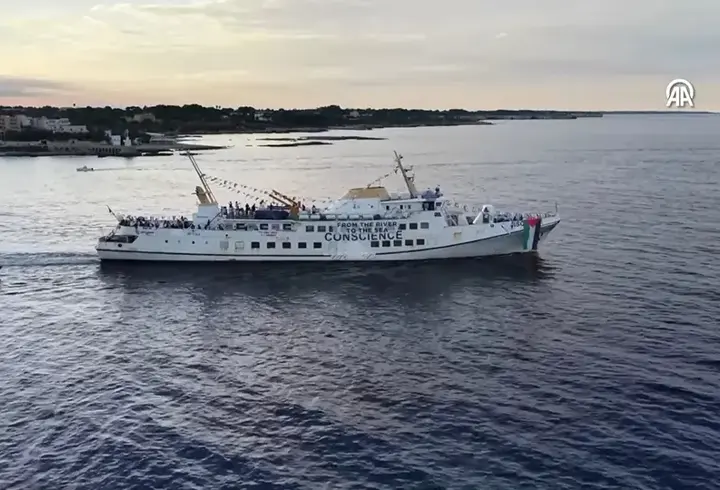 Gazze'ye 2. Filo da yolda… Özgürlük Filosu Gazze'ye yaklaşıyor