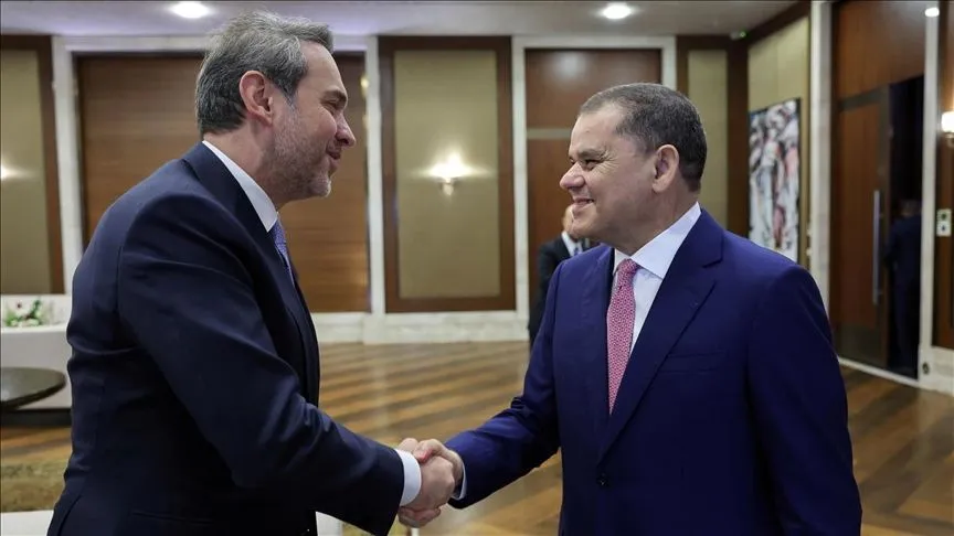 Enerji Bakanı Bayraktar, Libya Başbakanı Dibeybe ile enerji alanında işbirliğini görüştü
