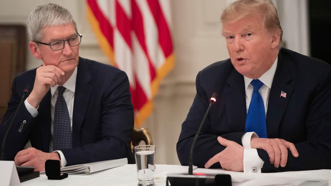 Trump'tan Apple CEO'su Tim Cook'a Hindistan uyarısı
