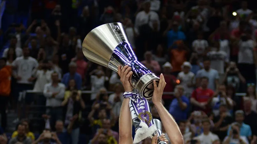 Basketbol Avrupa Ligi'nde şampiyonluk rekoru Real Madrid'de