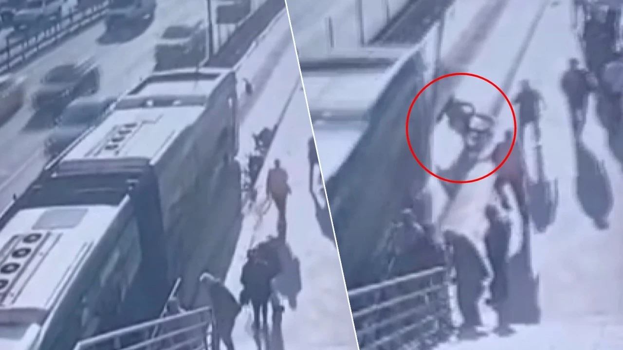 Metrobüs yolunda korkunç kaza: Engelli yolcu hayatını kaybetti