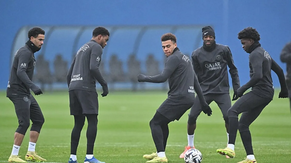 Paris Saint-Germain'li futbolcuların korku dolu anları!