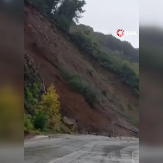 Yalova'da Şiddetli Sağanak Heyelana Neden Oldu: O Anlar Kamerada
