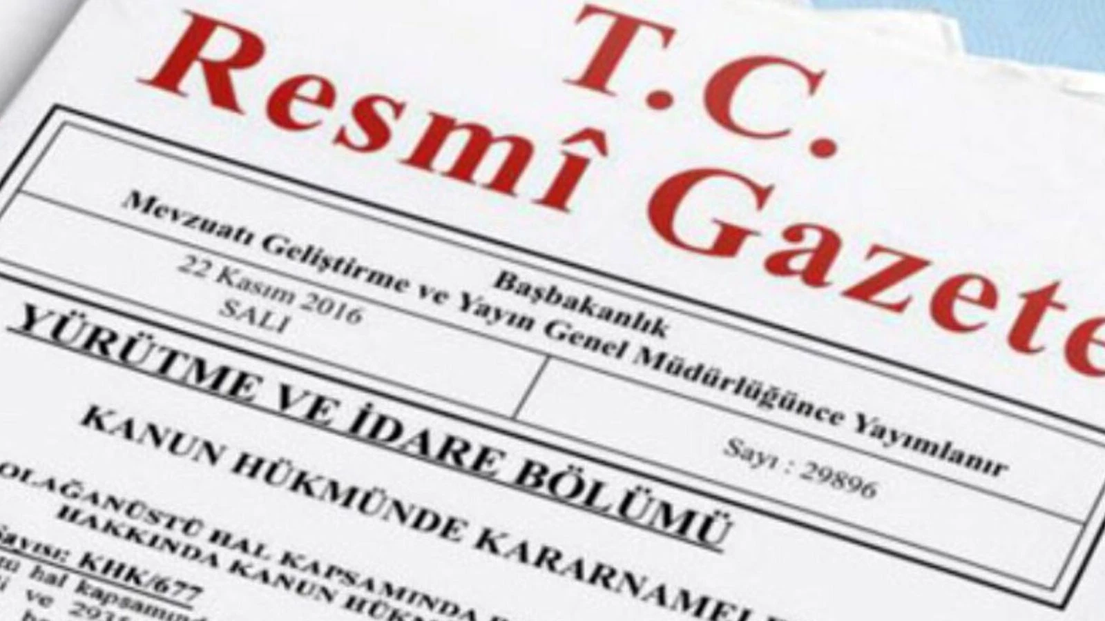 Kitle İmha Silahlarıyla ilgili yeni karar Resmi Gazete'de