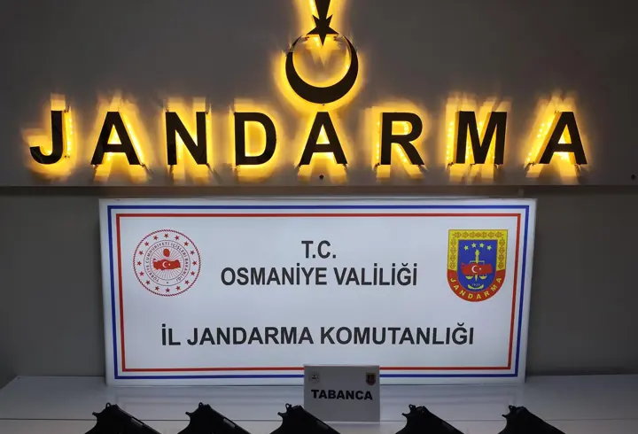 Osmaniye’de jandarmadan silah ve uyuşturucu operasyonu: 5 gözaltı