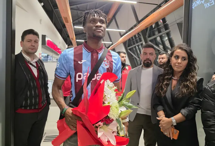 Trabzonspor’un yeni transferi Chibuike: Evimde gibi hissediyorum