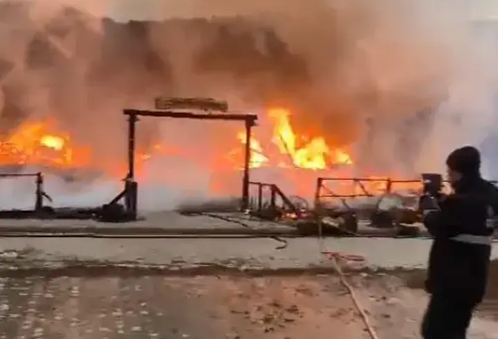 Bolu'da mühürlenen otelde yangın; restoranı kullanılamaz hale geldi