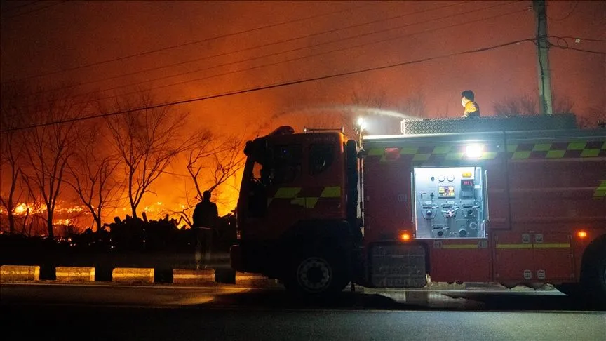 Güney Kore'deki orman yangınlarında ölü sayısı 27'ye yükseldi