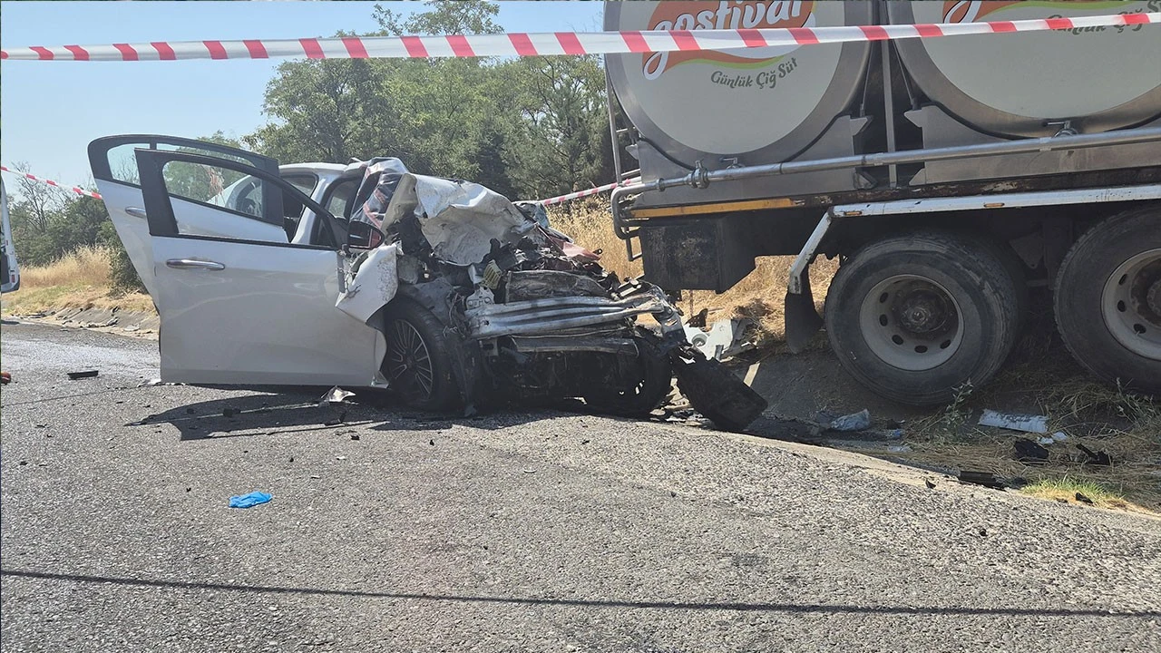 Tekirdağ’da korkunç kaza: 4 kişi yaşamını yitirdi