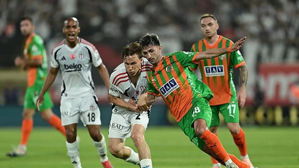 Corendon Alanyaspor 1-1 Beşiktaş (MAÇ SONUCU ÖZET)