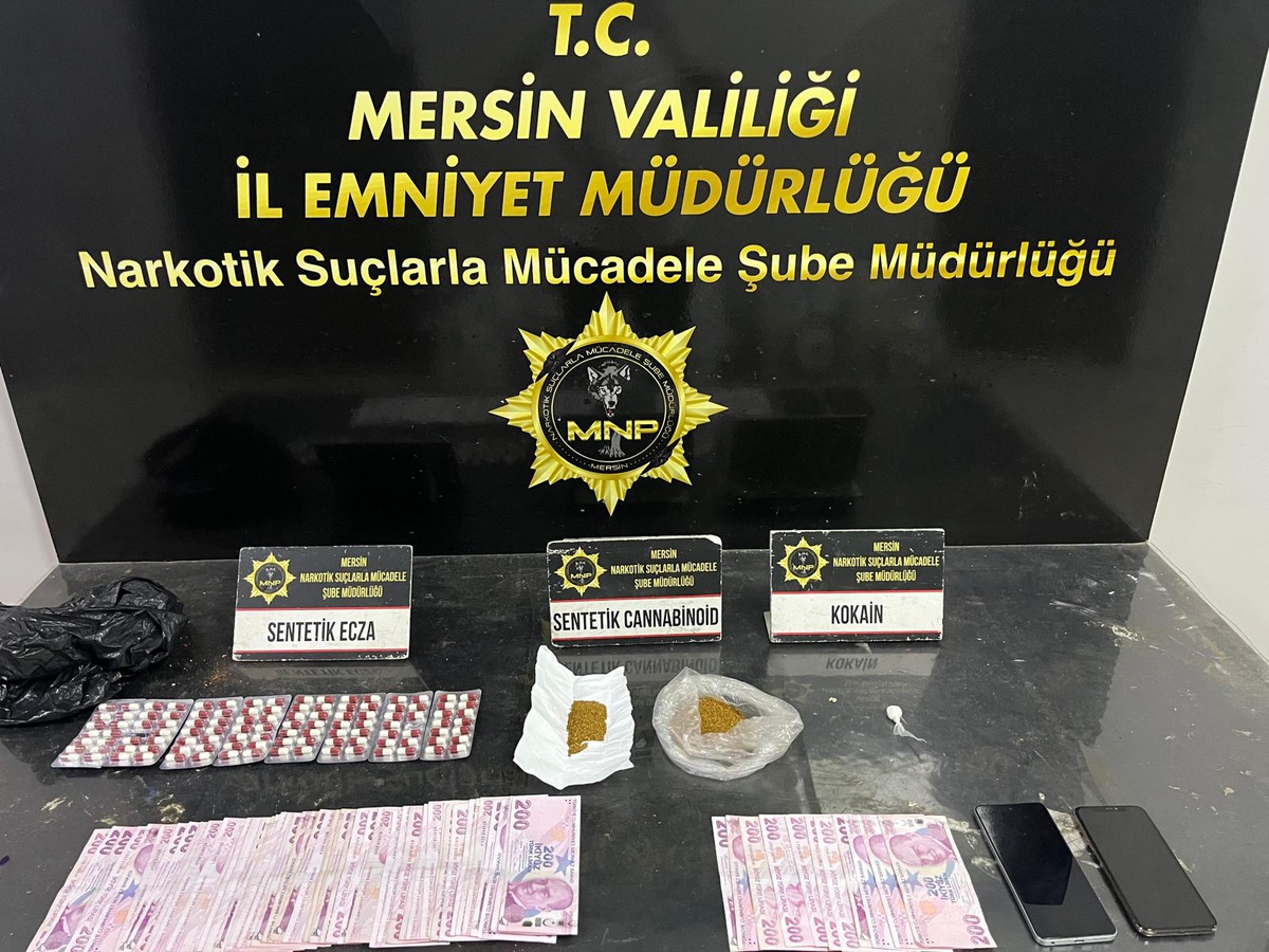 Mersin'de 'torbacı' operasyonu; 7 tutuklama