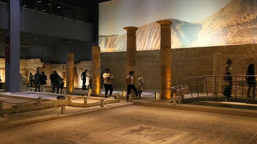 Zeugma Mozaik Müzesi'nde Kurban Bayramı hareketliliği