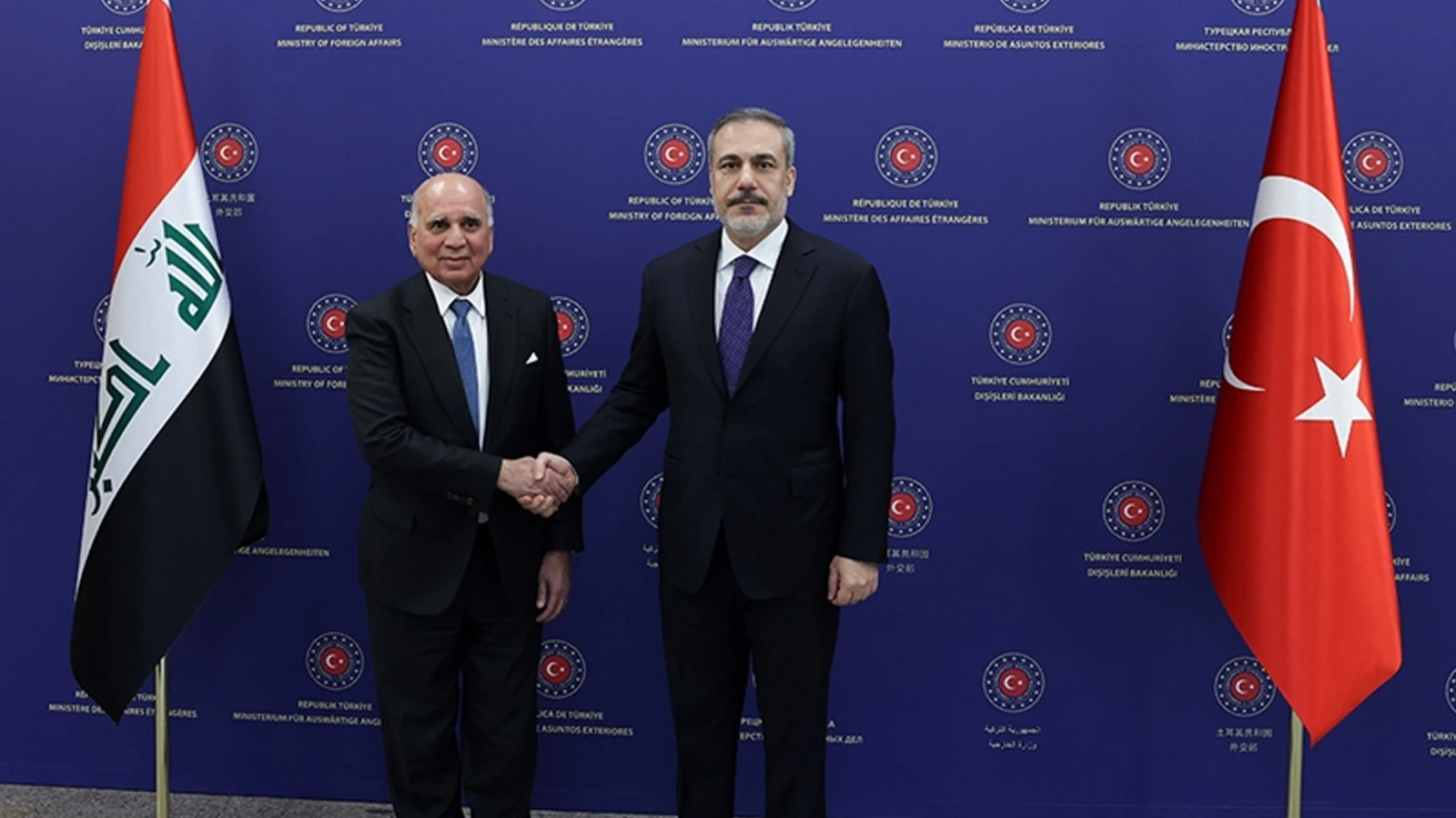 Dışişleri Bakanı Fidan, Iraklı mevkidaşı ile görüştü