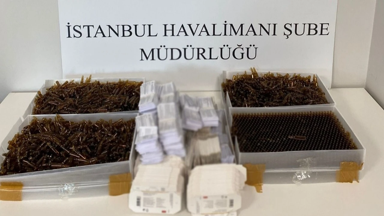 İstanbul Havalimanı'nda 12 milyon TL'lik kaçak ilaç operasyonu