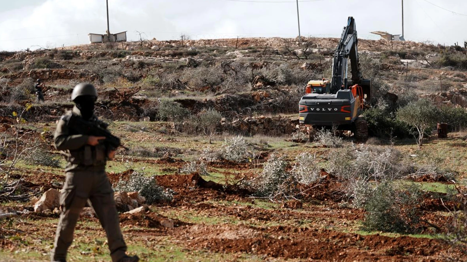 İsrail'den Batı Şeria'da 37 dönümden fazla araziye el koyma kararı