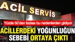 Acil Servise Başvuranların Yarısından Fazlası Acil Olmayan Hastalar
