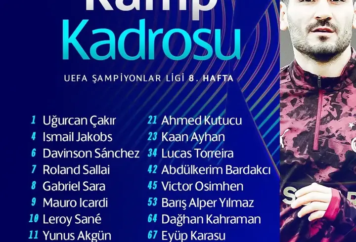 Galatasaray, Manchester City deplasmanı için yola çıktı
