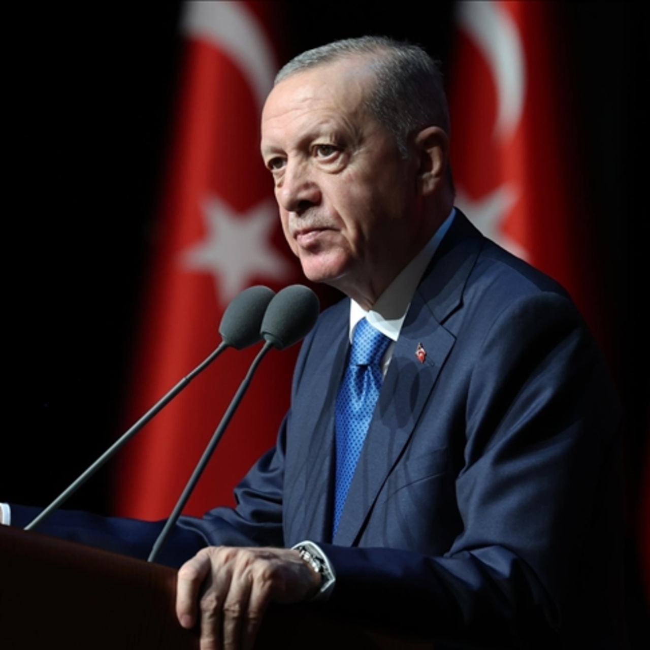 Cumhurbaşkanı Erdoğan'dan şehitler için taziye mesajı