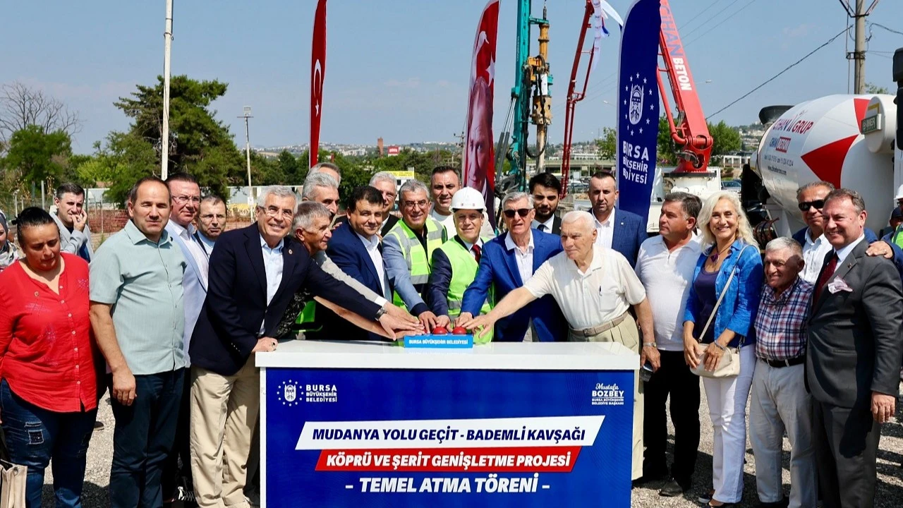 Bursa trafiğindeki 3 ilçenin kilit noktasında düğüm çözülüyor