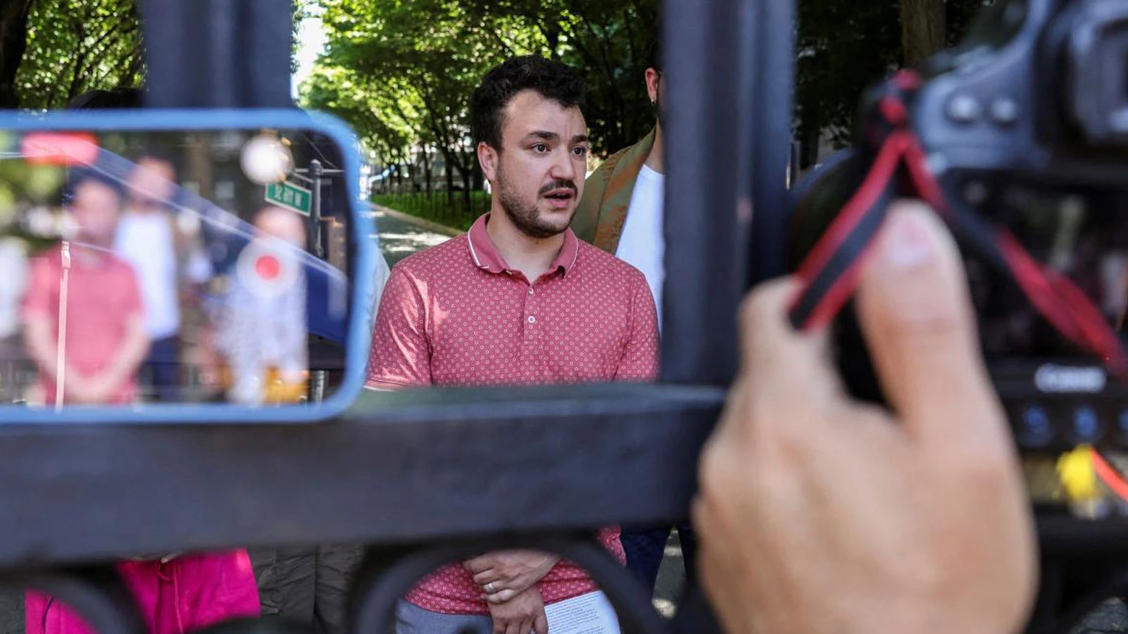 ABD'de gözaltında tutulan Filistinli aktivist Halil serbest bırakıldı