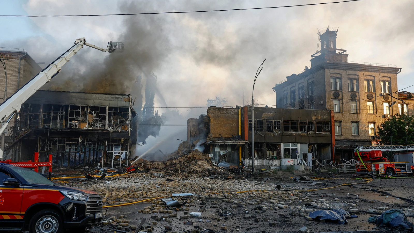 Rusya'dan Ukrayna'ya misilleme: Kiev'de ölü ve yaralılar var
