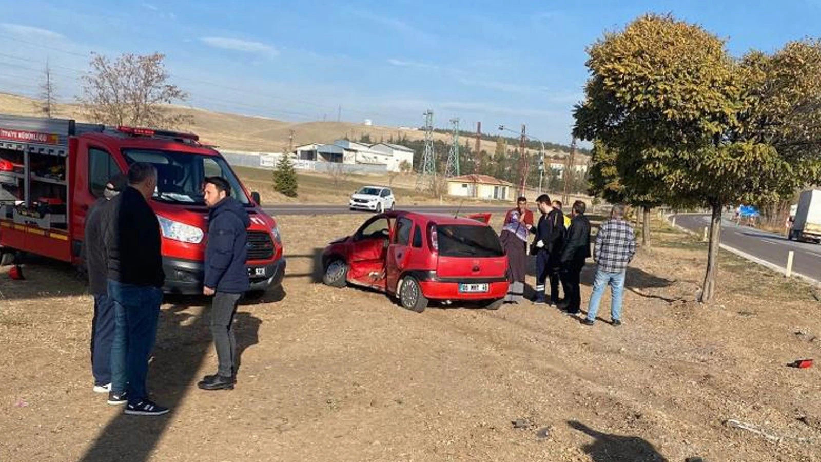 Çankırı'da ortalığı savaş alanına çeviren kaza: 1 ölü, 4 yaralı