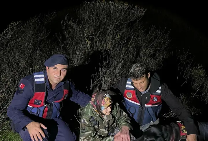 Manisa'da kayıp Alzheimer hastası 6,5 saat sonra bulundu