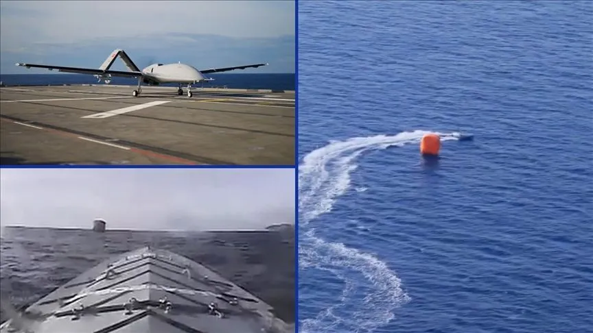 Bayraktar TB3 SİHA ve Albatros-S KİDA'dan başarılı müşterek harekat