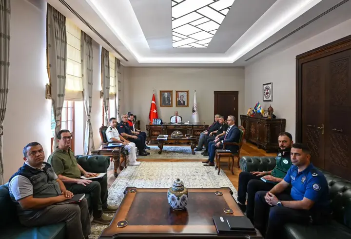 Kırklareli'nde asayiş ve güvenlik toplantısı yapıldı