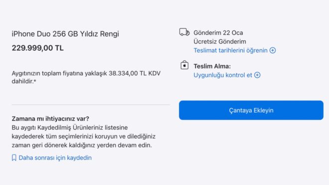 iPhone Duo’nun “Teslim Tarihi” Kısa Sürede Ocak Ayının Sonuna Kadar Gitti