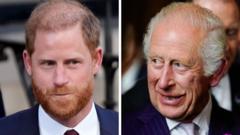 Prens Harry, bir yıldan uzun süre sonra babası Kral Charles ile görüştü