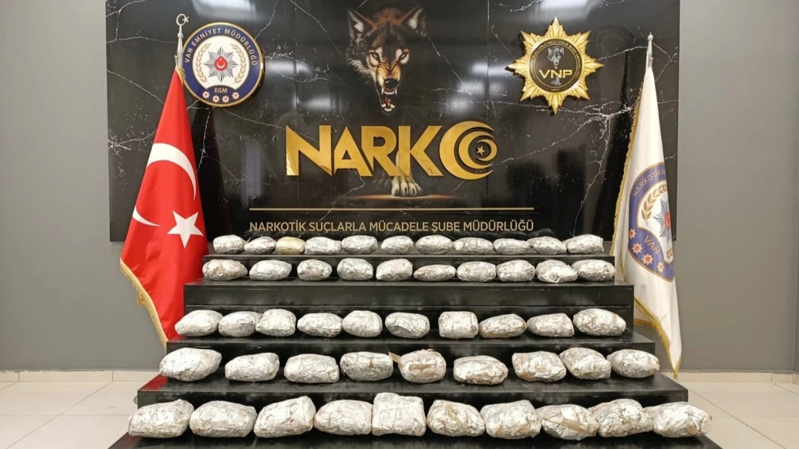 Van'da 134 kilo uyuşturucu ele geçirildi: 6 tutuklama