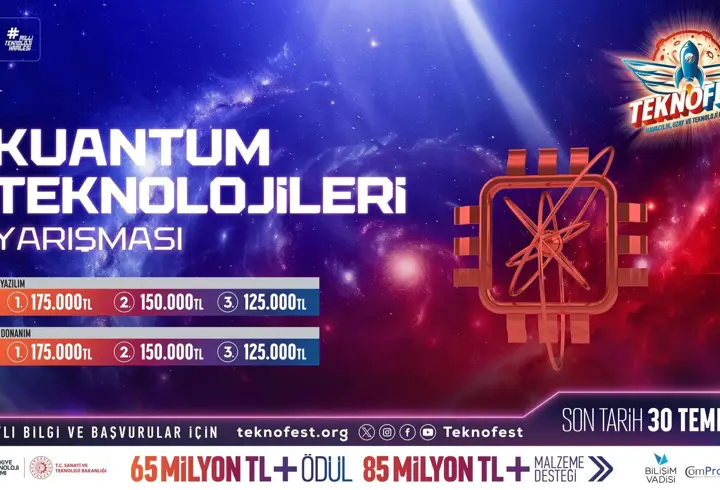 TEKNOFEST Kuantum Teknolojileri Yarışması başlıyor
