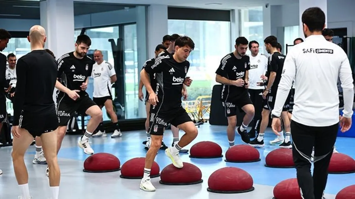 Beşiktaş'ta Fenerbahçe maçı hazırlıkları