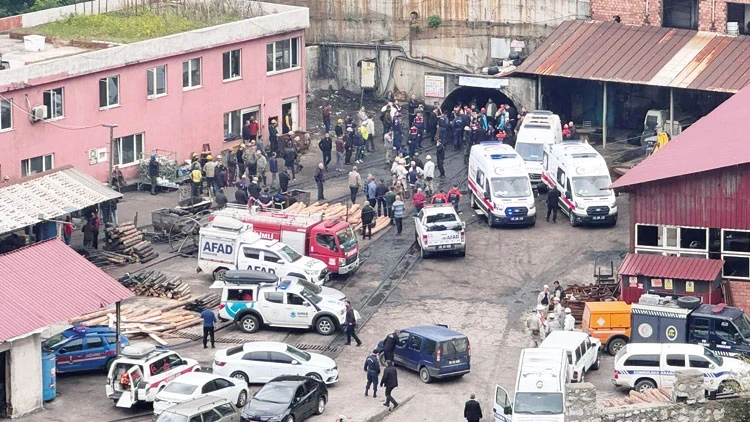 Maden Ocağında Grizu Patlaması