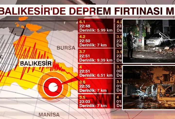 SON DAKİKA... Balıkesir 6.1 ile sallandı: İstanbul ve İzmir'den de hissedildi! Bölgede son durum ne?