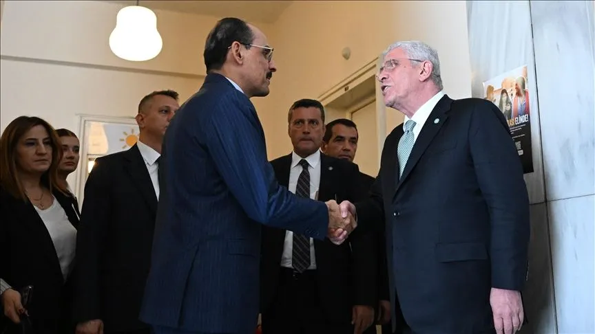 MİT Başkanı Kalın, İYİ Parti TBMM Grubu'nu ziyaret etti
