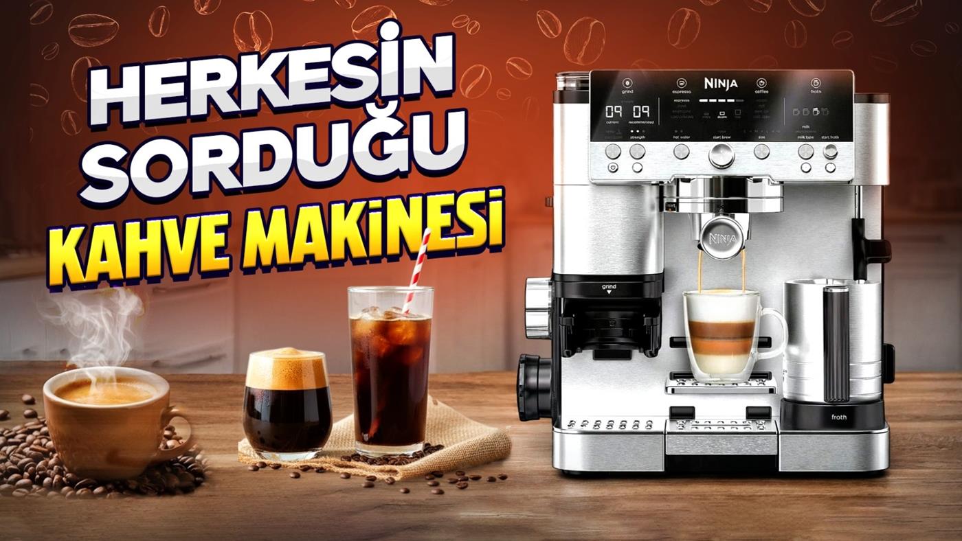 Evde Kahve Keyfi İçin Tek Makine: Ninja Luxe Café Premier Espresso Makinesi