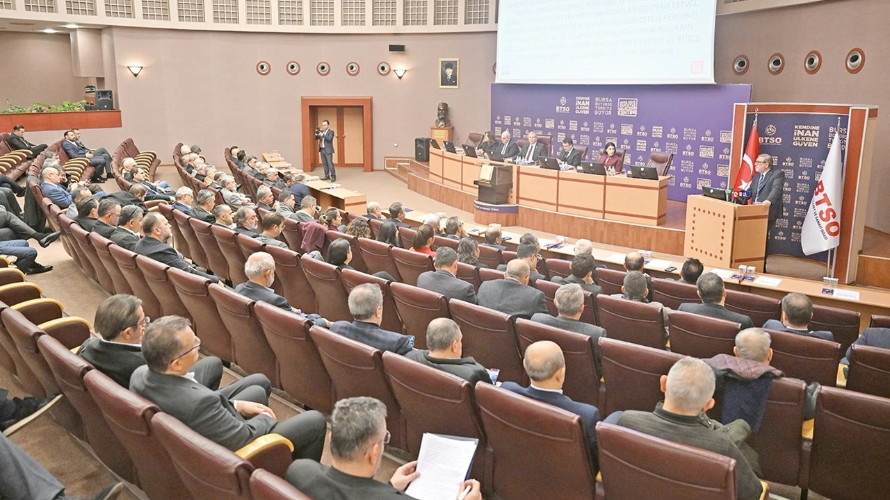 BTSO’nun 2026 bütçesi 878,5 milyon TL olarak kabul edildi