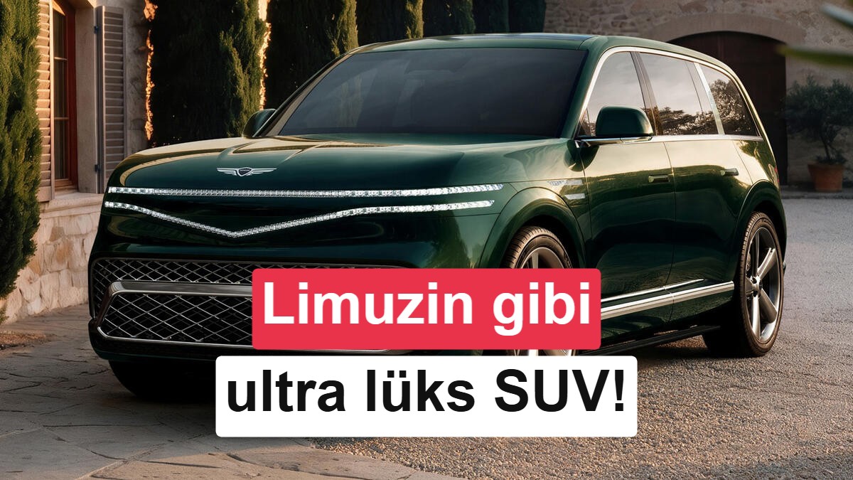 Genesis GV90 tanıtıldı: Limuzin gibi ultra lüks elektrikli SUV!