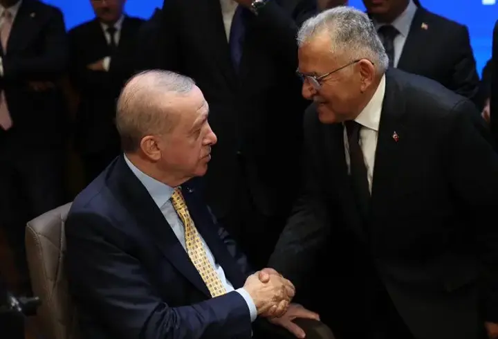 Başkan Büyükkılıç, Cumhurbaşkanı Erdoğan ile bir araya geldi