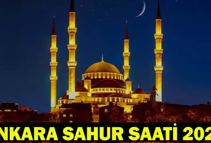 20 ŞUBAT BUGÜN ANKARA SAHUR KAÇTA? İmsak Vakti, Oruç Başlangıcı Saat Kaçta? Diyanet 2026 İmsakiyesi