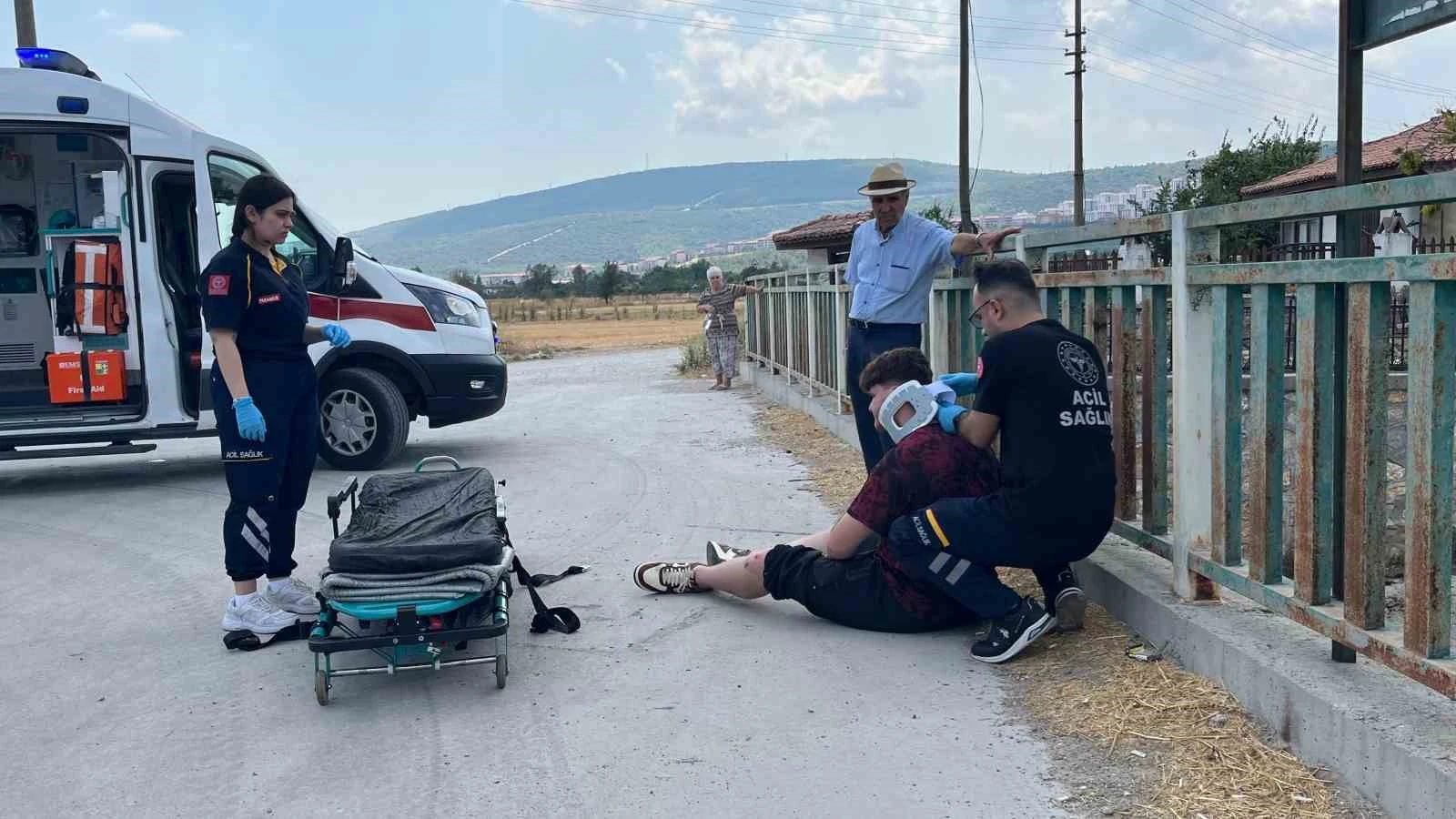 Muğla'da motosiklet kazası! 1 kişi yaralandı