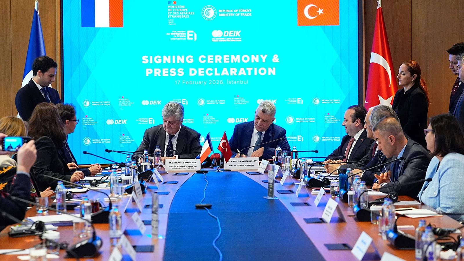 Fransız şirketlerden Türkiye'ye 5 milyar Euro'luk ilave yatırım