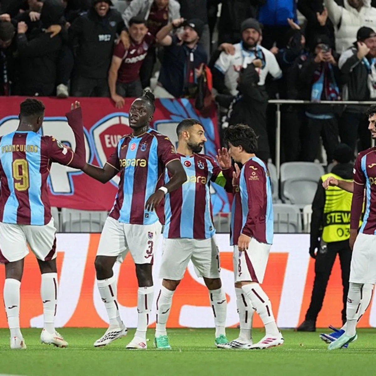 Trabzonspor Konferans Ligi'ne Galibiyetle Başladı!