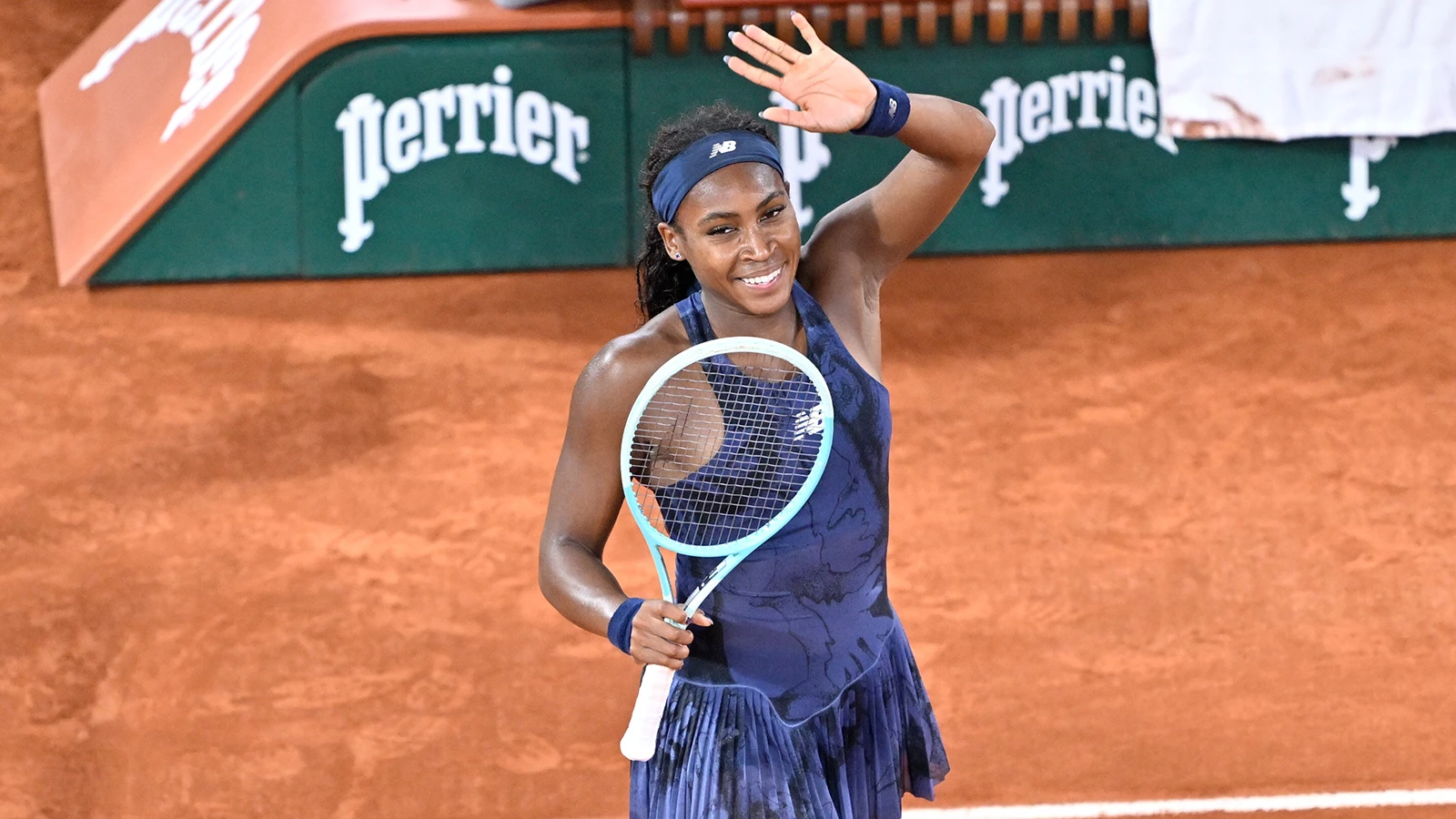Boisson'un peri masalına son veren Coco Gauff, Fransa Açık'ta yarı finale yükseldi